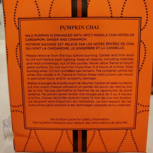 🏵NEST FRAGRANCES PUMPKIN CHAI CANDLE NIB - Picture 5 of 6